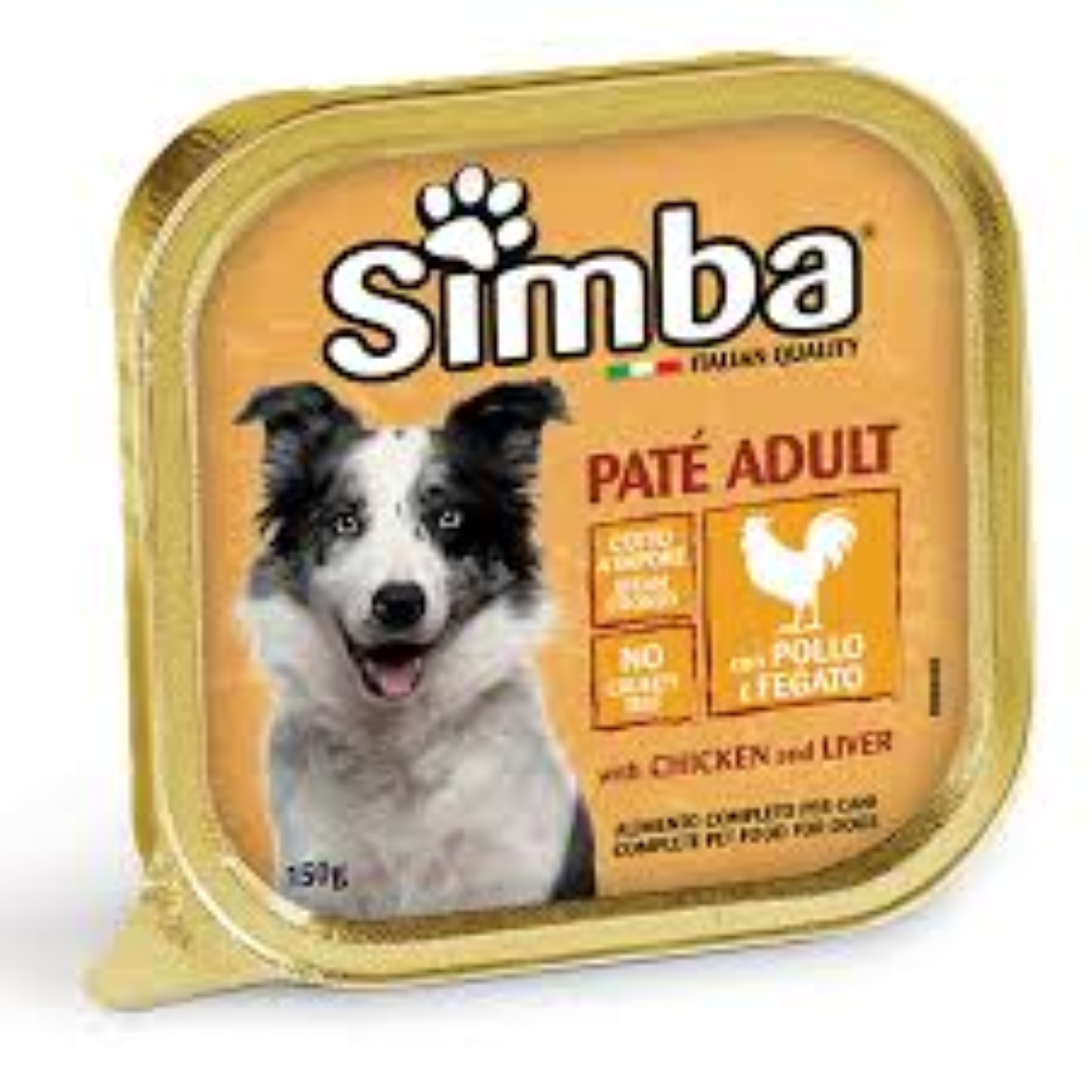 SIMBA DOG PATE CHICKEN N LIVER 300G